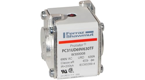 Mersen FERRAZ SHAWMUT W300008 31 TTF 630A aR 690V, Sicherungseins Marke Mersen FERRAZ SHAWMUT W300008 31 TTF 630A aR 690V, Sicherungseins Marke von Mersen