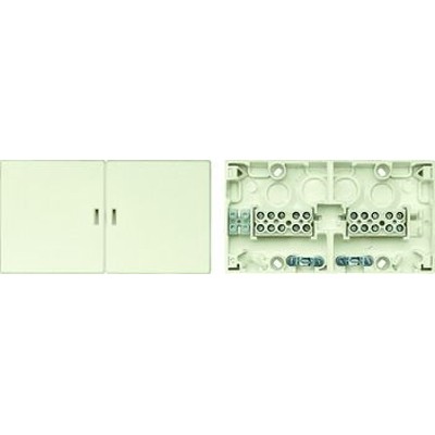 Geräteanschlussdose AP/UP 12x2.5mm² ws Schraubkl IP20 Geräteanschlussdose AP/UP 12x2.5mm² ws Schraubkl IP20 von Merten