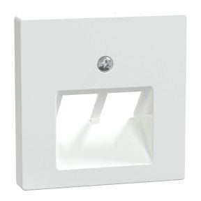 Merten UAE-Abdeckung 2-fach System M, aktivweiß, 296125 von Merten