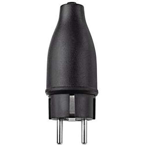 Merten 123.851 Schuko Vollgummi Stecker IP44 von Merten