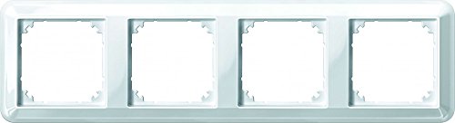 Merten 388419 ATELIER-M-Rahmen, 4fach, polarweiß glänzend Merten 388419 ATELIER-M-Rahmen, 4fach, polarweiß glänzend von Merten