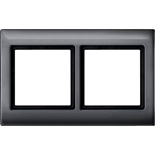 Merten 400214 AQUADESIGN-Rahmen, 2fach, anthrazit von Merten