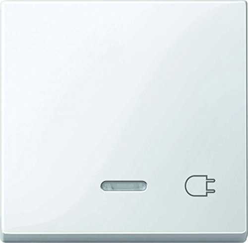Merten 435219 Wippe mit Kontrollfenster und Aufdruck Steckdose, polarweiß glänzend, System M Merten 435219 Wippe mit Kontrollfenster und Aufdruck Steckdose, polarweiß glänzend, System M von Merten