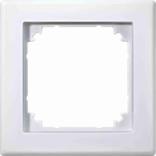 M-SMART 484119 Rahmen für Steckdosen und Schalter 1-fach, polarweiß von Schneider Electric