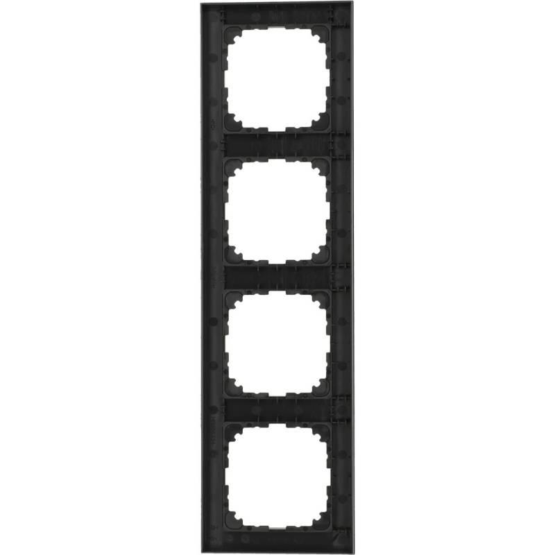Merten Abdeckrahmen 4-fach M-Pure, anthrazit, MEG040-3614 von Merten