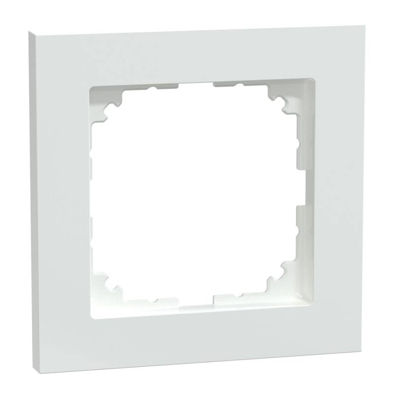 Merten Abdeckrahmen 1fach Serie M-Pure, aktivweiß, MEG4010-3625 von Merten