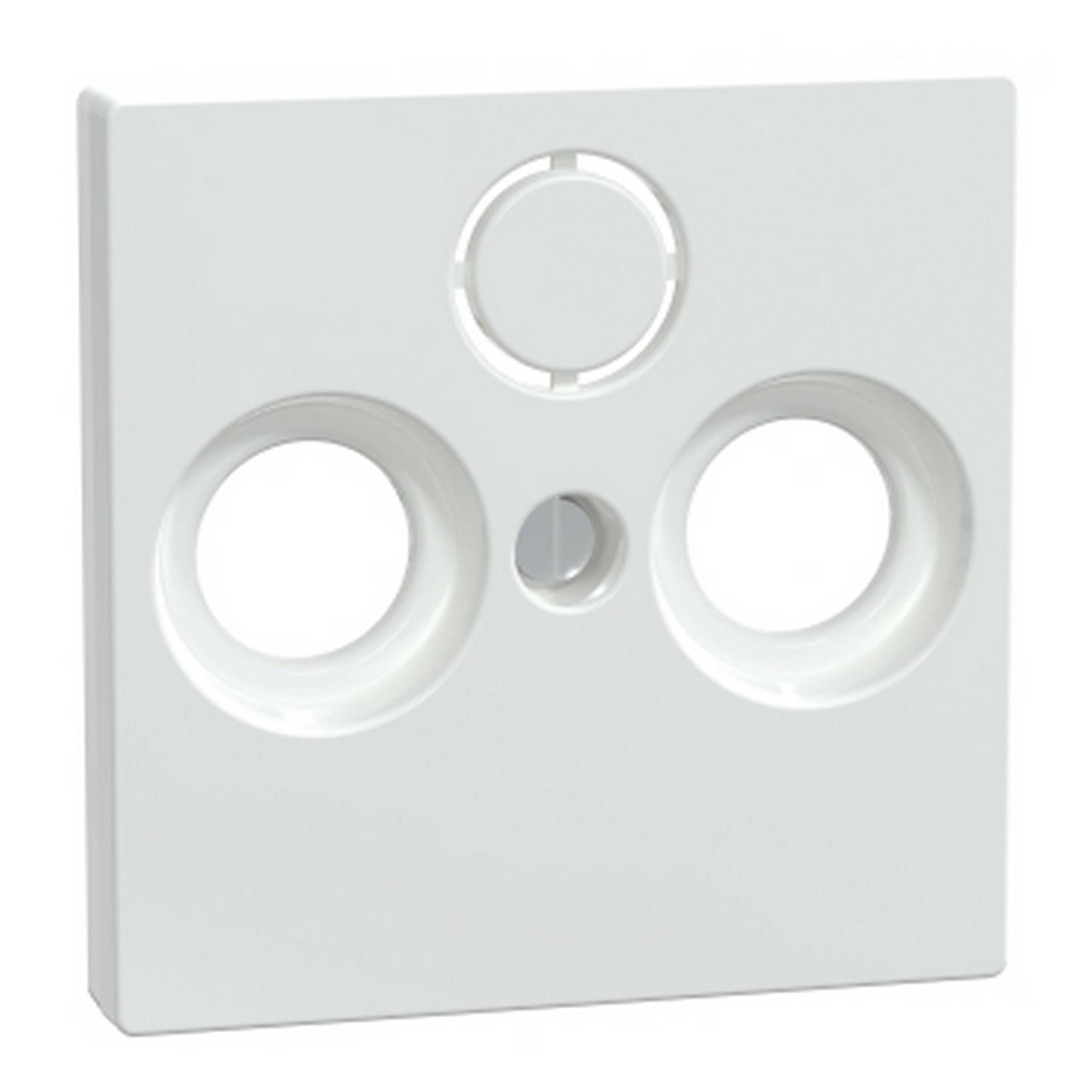 Merten Abdeckung 'System M' für Antennensteckdose aktivweiß glänzend 5,4 x 5,4 cm Merten Abdeckung 'System M' für Antennensteckdose aktivweiß glänzend 5,4 x 5,4 cm von Merten