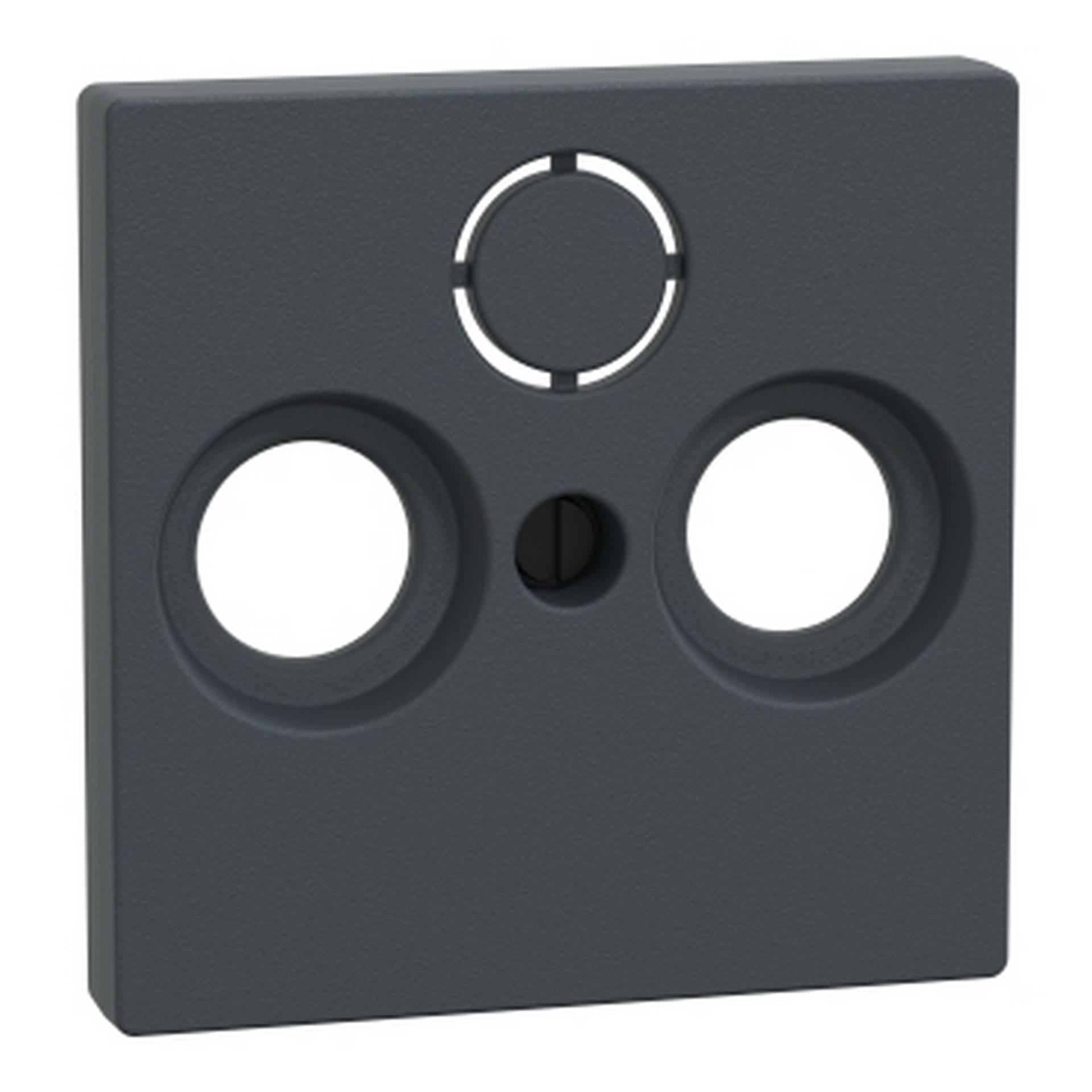 Merten Abdeckung 'System M' für Antennensteckdose anthrazit matt 5,4 x 5,4 cm Merten Abdeckung 'System M' für Antennensteckdose anthrazit matt 5,4 x 5,4 cm von Merten