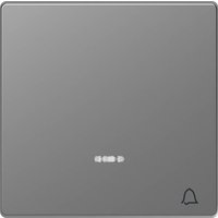 Merten Abdeckung Wechselschalter System Design Edelstahl MEG3325-6036 von Merten