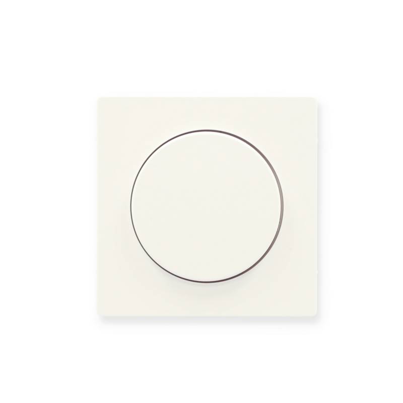 Merten Dimmerabdeckung weiß 7,1 x 7,1 cm von Merten
