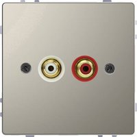 Merten Lautsprecher-Steckdose System Design Nickel MEG4350-6050 Merten Lautsprecher-Steckdose System Design Nickel MEG4350-6050 von Merten