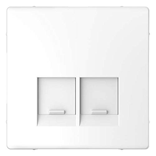 Merten MEG4572-6035 | Zentralplatte für UAE Einsatz | 71 x 23mm - Weiß | Made in Germany von Merten