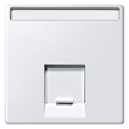 Merten MEG4573-0419 Zentralplatte für Schneider Electric-Connector 1fach, polarweiß, System M von Merten