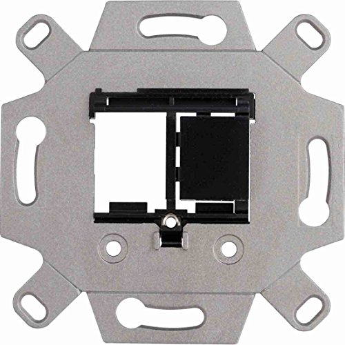 Merten MEG4580-0001 UP-Montageadapter f.Keystone-Module 2-fach, schwarz von Merten
