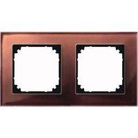 Merten Rahmen Glas 2f.mah/br waage/senkrecht 489215 - 489215 von Merten