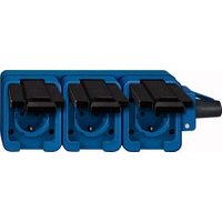 Merten SCHUKO-Steckdose 3f.bl mobil 16A AC 250V 229393 von Merten