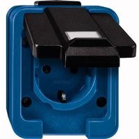Merten SCHUKO-Steckdose bl Informationsfeld 279091 - 279091 von Merten