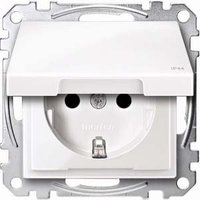 Merten SCHUKO-Steckdose pws/gl m.Klappdeckel IP44 MEG2414-0319 Merten SCHUKO-Steckdose pws/gl m.Klappdeckel IP44 MEG2414-0319 von Merten