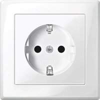 Merten Steckdose System M Polarweiß MEG2300-1419 von Merten
