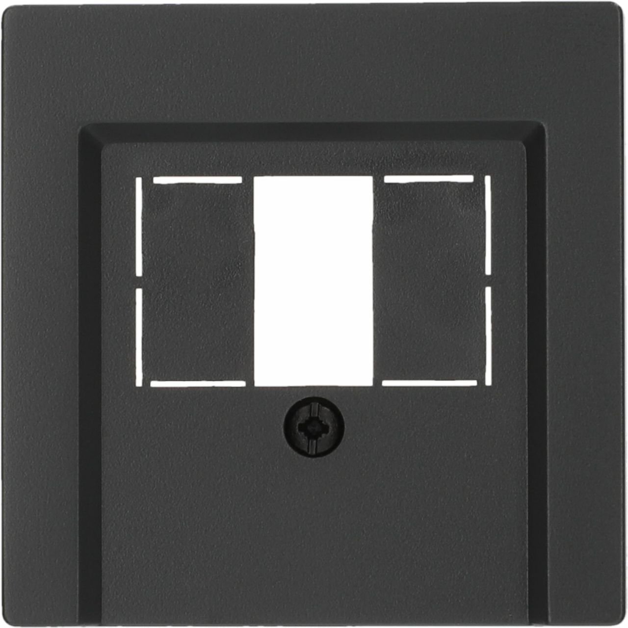 Merten TAE-Abdeckung System M, anthrazit, 297914 von Merten