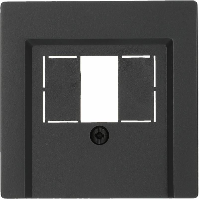 Merten TAE-Abdeckung System M, anthrazit, 297914 von Merten