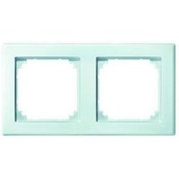 Rahmen 2-fach polarweiß mit Kst für geb-k m-smart 484219 - Merten Rahmen 2-fach polarweiß mit Kst für geb-k m-smart 484219 - Merten von Merten