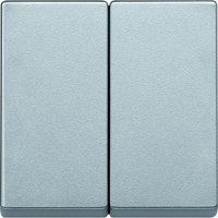 Wippe 2t Schalter alu mit System m 433560 für Bussystem - Merten von Merten