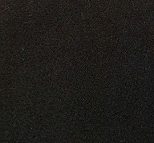 Nadelfilz Extra-Flex Meterware Restauration Innenraumverkleidung Instandhaltung Camperausbau 206 cm Breite (206 x 100 cm, schwarz) von Mertex