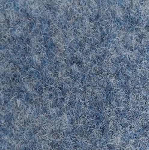 Nadelfilz Extra-Flex Meterware Restauration Innenraumverkleidung Instandhaltung Camperausbau 206 cm Breite (206 x 350 cm, Blau) von MERTEX