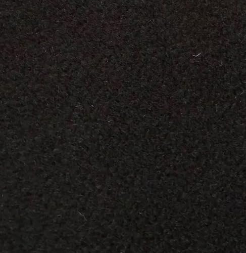 Nadelfilz Extra-Flex Meterware Restauration Innenraumverkleidung Instandhaltung Camperausbau 206 cm Breite (206 x 450 cm, Schwarz) von MERTEX