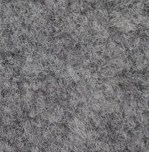 Nadelfilz Extra-Flex Meterware Restauration Innenraumverkleidung Instandhaltung Camperausbau 206 cm Breite (206 x 500 cm, Grau) von MERTEX