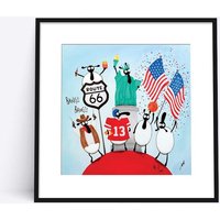 Ewe.s.a | Limitierte Auflage Original Wunderliches Schrulliges Lustiges Humor-Gemälde Mervyn Tay Kunst Ewe.s.a | Limitierte Auflage Original Wunderliches Schrulliges Lustiges Humor-Gemälde Mervyn Tay Kunst von MervsOriginals