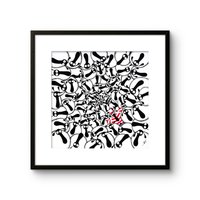 Wo Ist Woolly? | Limitierte Auflage Original Wunderliches Schrulliges Lustiges Humor-Gemälde Mervyn Tay Kunst Wo Ist Woolly? | Limitierte Auflage Original Wunderliches Schrulliges Lustiges Humor-Gemälde Mervyn Tay Kunst von MervsOriginals