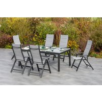 7tlg. Florenz Set Semi-Ausziehtisch von Merxx