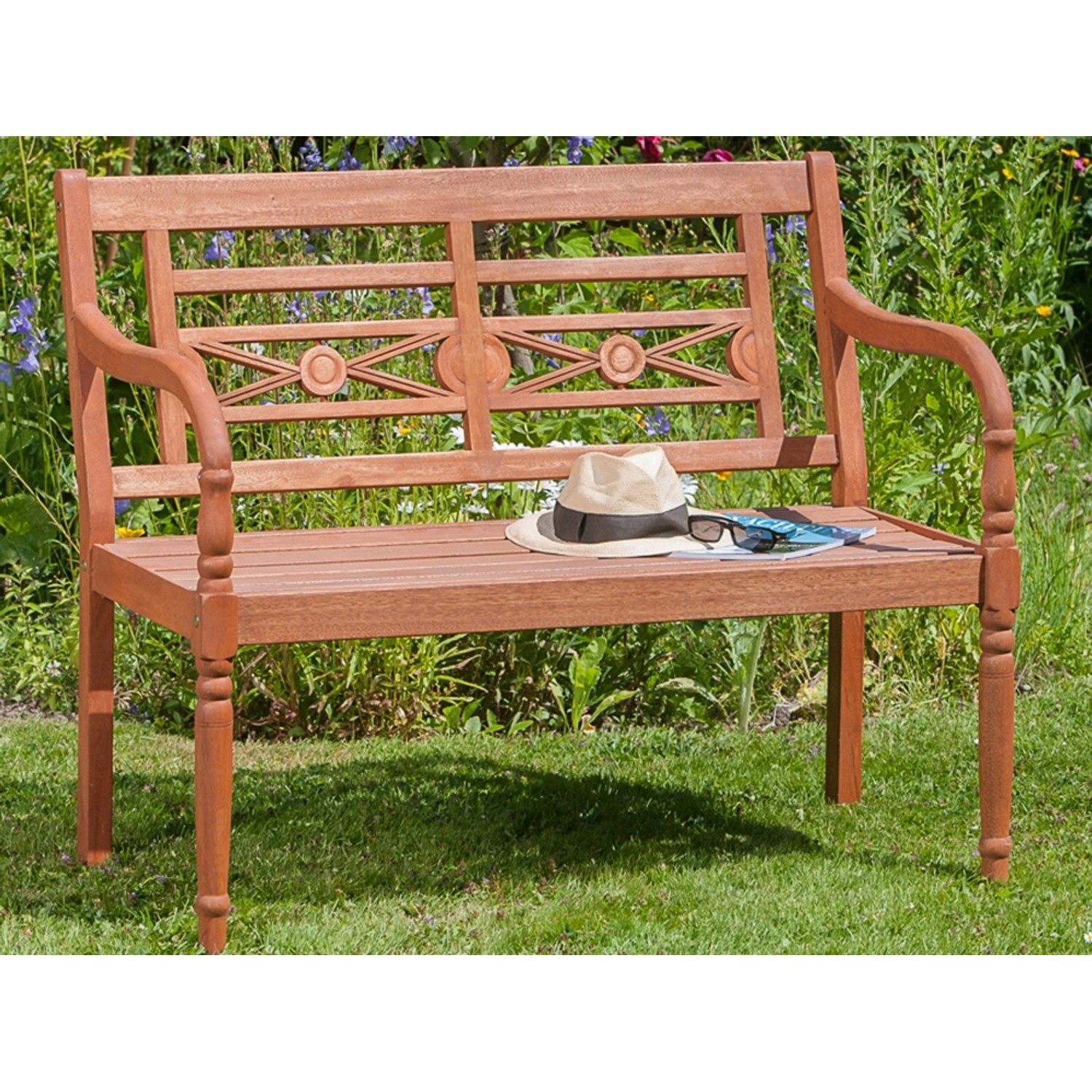 Gartenbank Havann 2-Sitzer 90 x 107 x 60 cm Gartenbank Havann 2-Sitzer 90 x 107 x 60 cm von Merxx