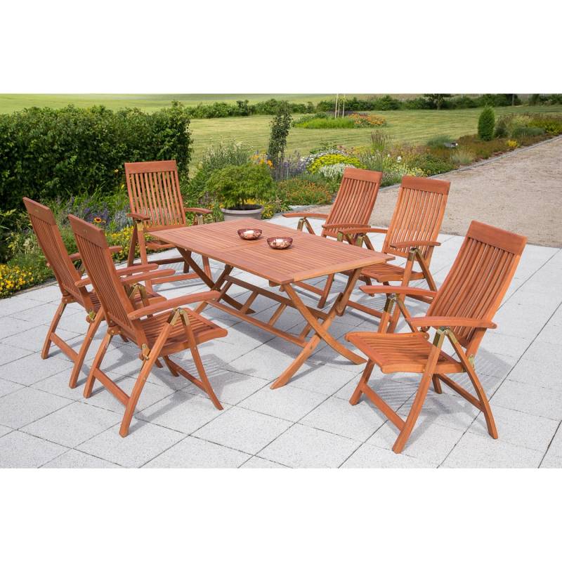 Gartenmöbelgruppe Comodoro 7-teilig Gartenmöbelgruppe Comodoro 7-teilig von Merxx