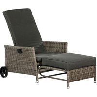 MERXX Gartensessel "Komfort Deckchair", (4-tlg.) von Merxx