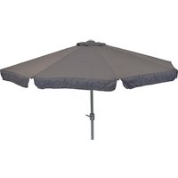 MERXX Sonnenschirm, ØxH: 300 x 233 cm, Polyester/Aluminium, grau MERXX Sonnenschirm, ØxH: 300 x 233 cm, Polyester/Aluminium, grau von Merxx