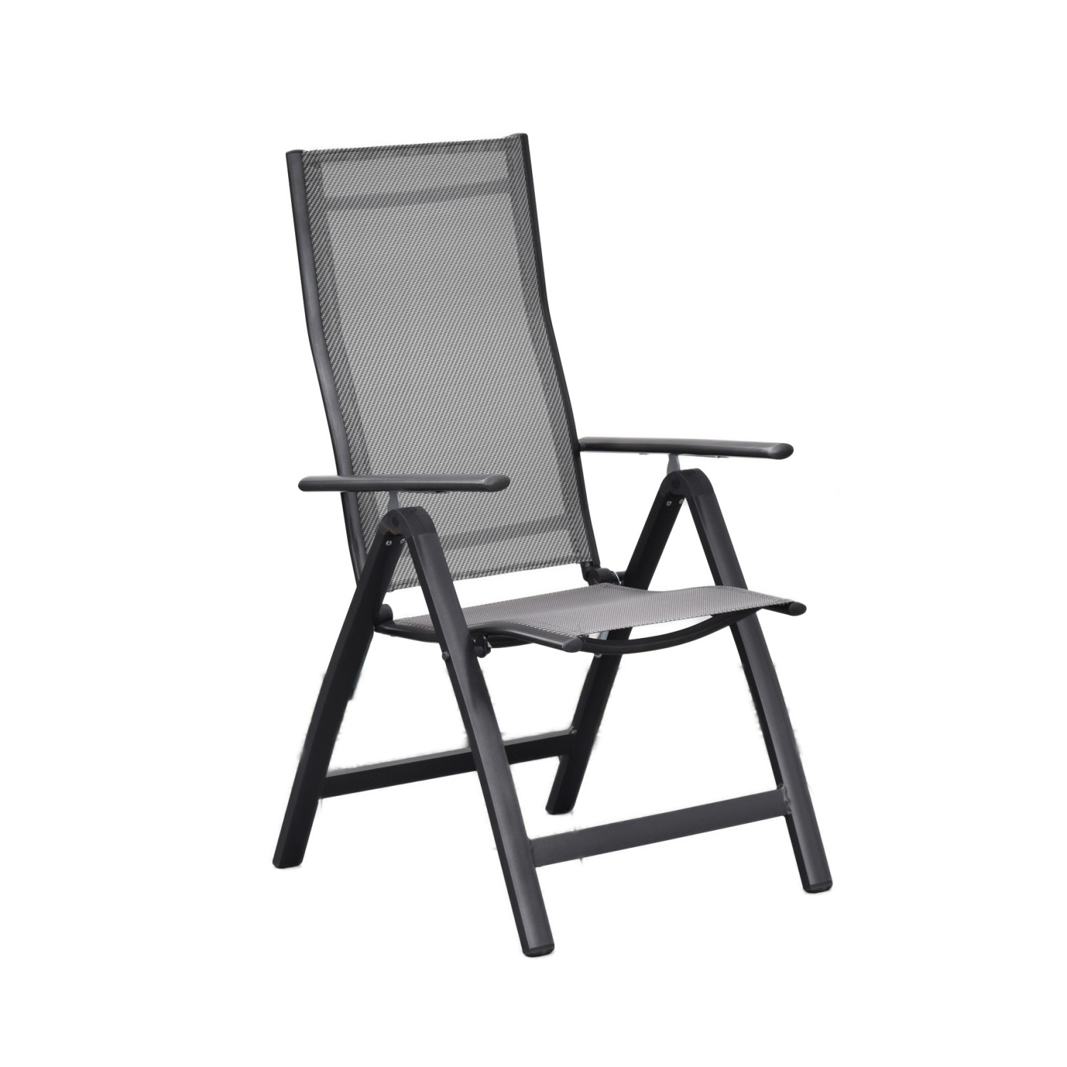 Merxx Carrara Gartensessel 2er-Set Klappbar Graphit-Diamant Merxx Carrara Gartensessel 2er-Set Klappbar Graphit-Diamant von Merxx
