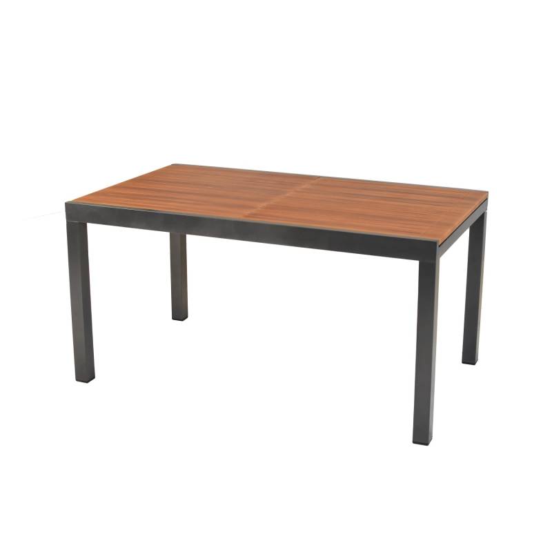 AZ-Tisch 150(200)foliert Alu von Merxx