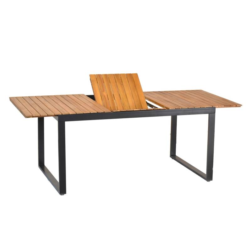 Merxx Gartentisch Naxos Naxos/grap Rechteckig ausziehbar 90 cm x 74 cm von Merxx