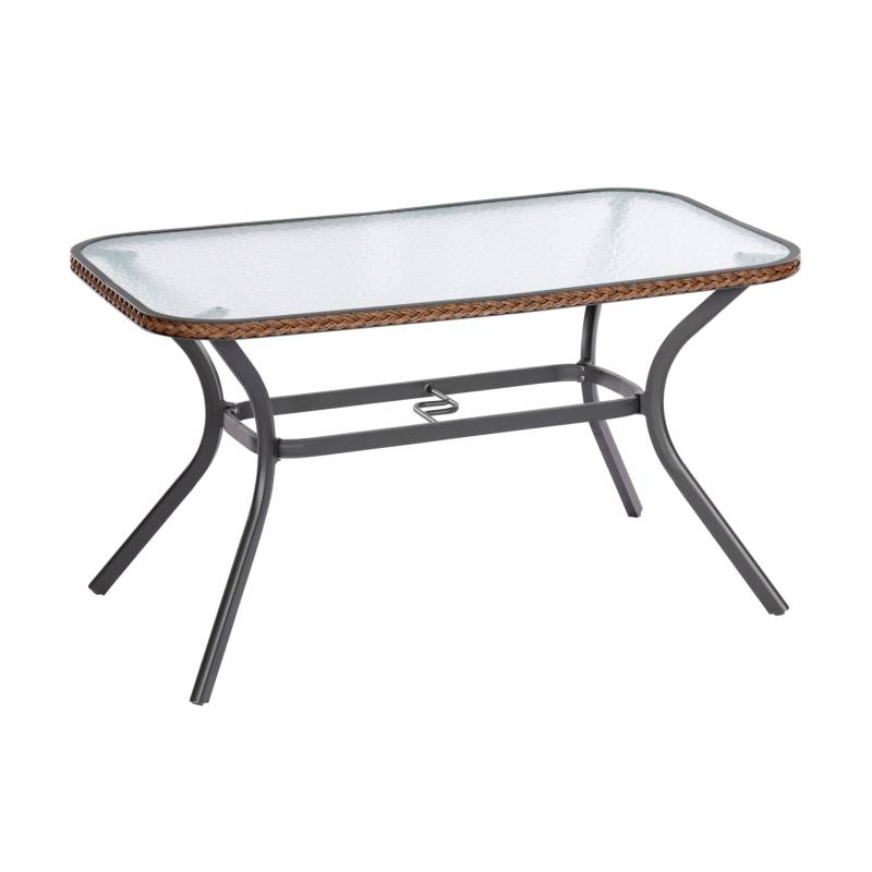 Merxx Gartentisch Ravenna Rechteckig 85 cm x 74 cm von Merxx