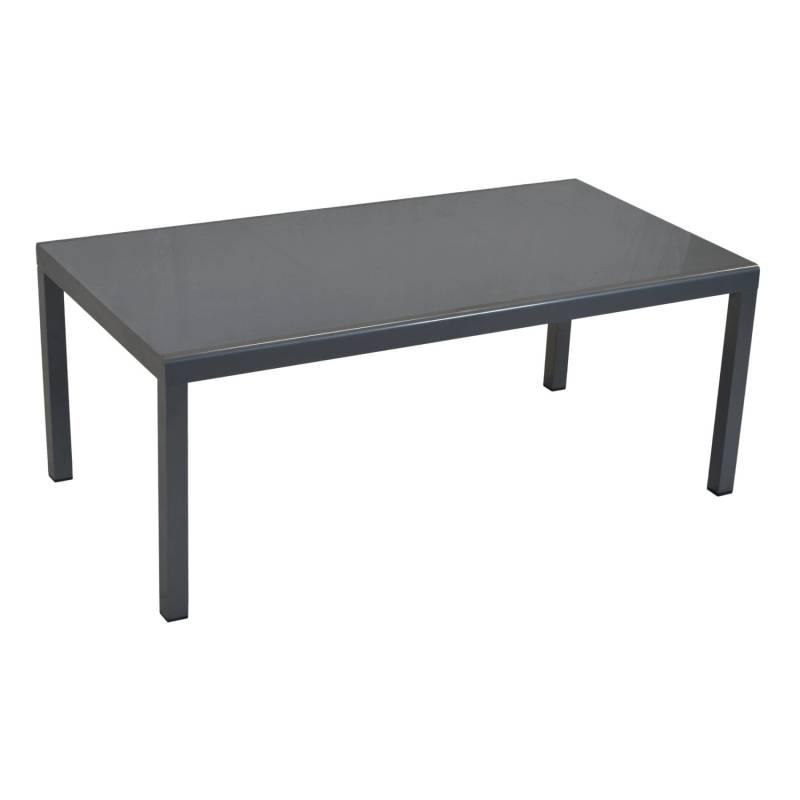 Merxx Gartentisch Tisch Halb Rechteckig 100 cm x 75 cm von Merxx