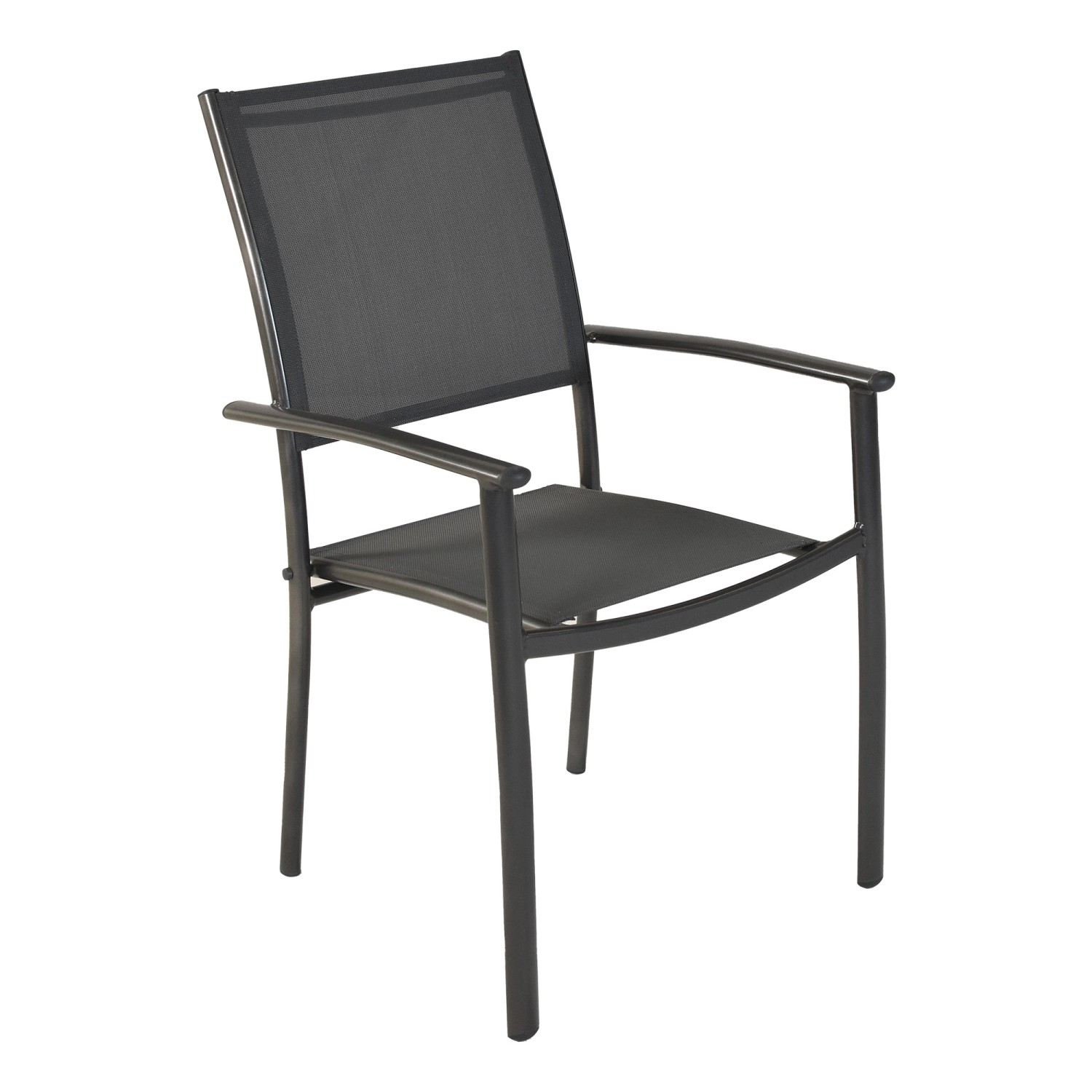 Merxx Milano Gartensessel stapelbar Graphit-Grau 2er-Set Merxx Milano Gartensessel stapelbar Graphit-Grau 2er-Set von Merxx