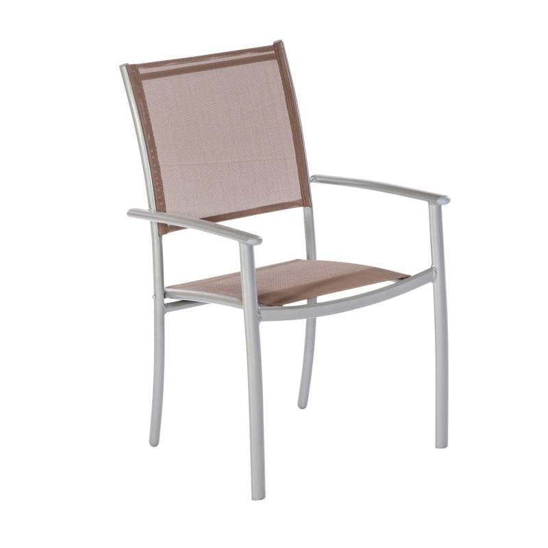 Merxx Milano Klassik Stapelsessel 2er-Set Taupe von Merxx