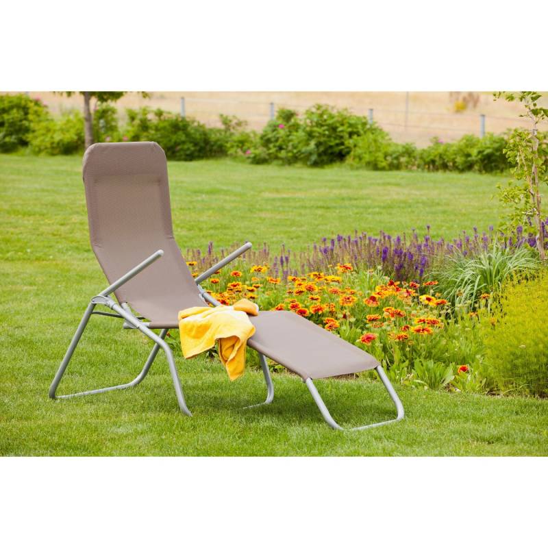 Merxx Wellnessliege XXL Taupe von Merxx