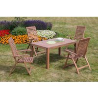 Parabaiba Set 5tlg. Ausziehtisch von Merxx