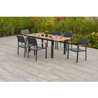 Paxos Set 7tlg. Ausziehtisch von Merxx