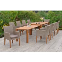 Ranzano Set 11tlg. Flex-Ausziehtisch von Merxx