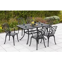 Rhodos Set 7tlg. Tisch 140x80 cm von Merxx